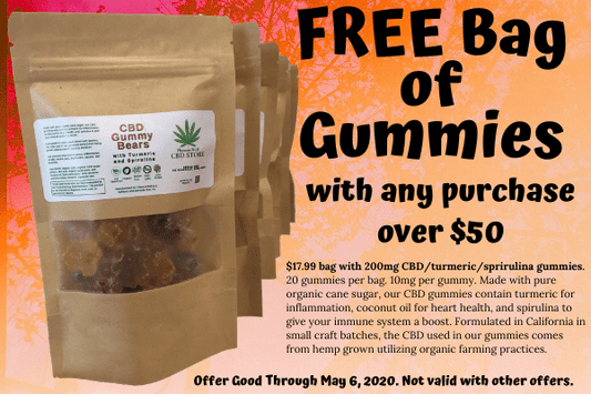 Free bag of gummies - PhenomWell CBD Store