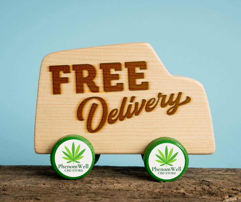 Free delivery and shipping - PhenomWell CBD Store