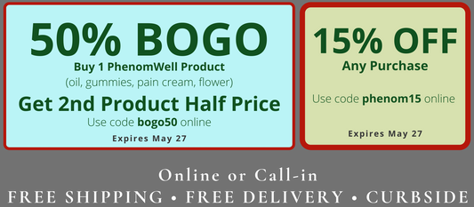 50% off CBD, pain, and anxiety? - PhenomWell CBD Store
