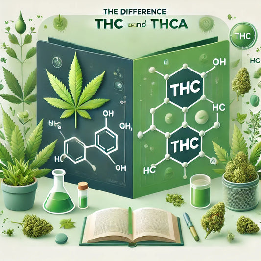 Whatโs the Difference Between THC and THCA? - PhenomWell CBD Store