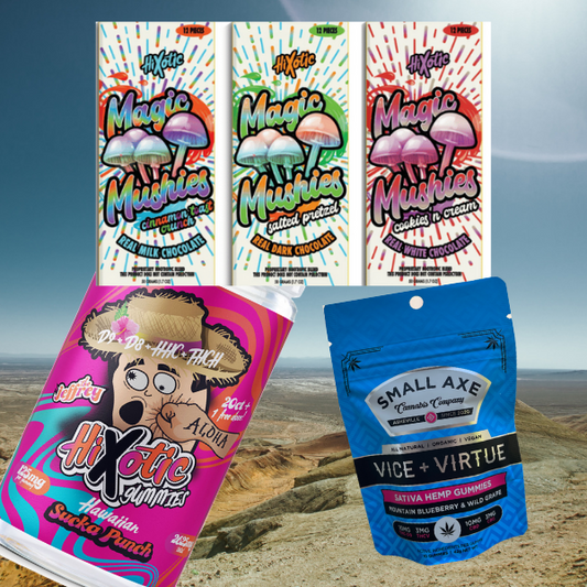 3 New Additions: Magic Mushies, Jeffrey Gummies, and D9/THCV Gummies - PhenomWell CBD Store
