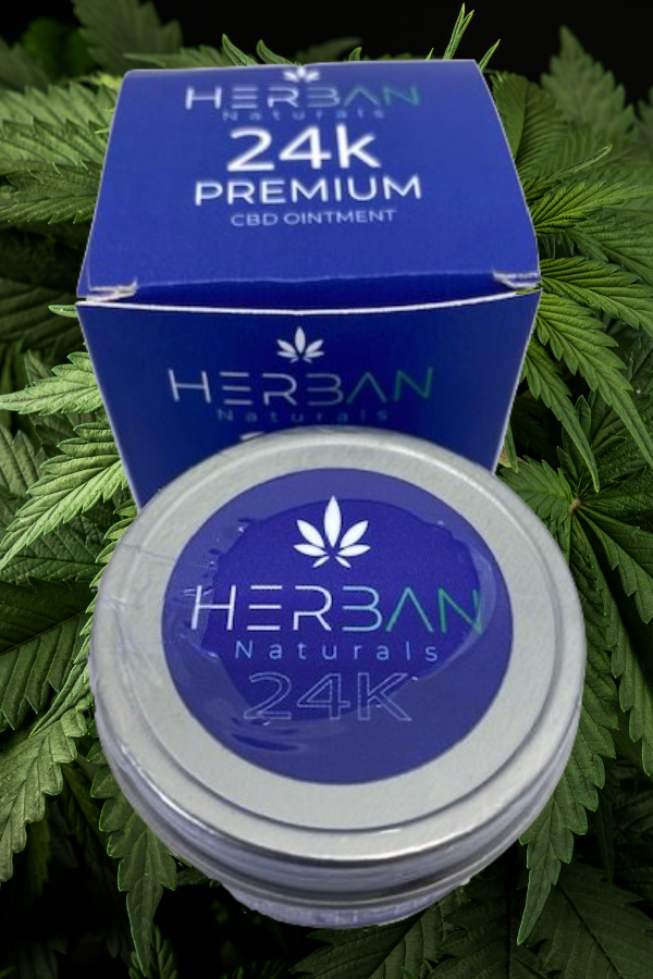 Herban Naturals 24k CBD Ointment - PhenomWell CBD Store