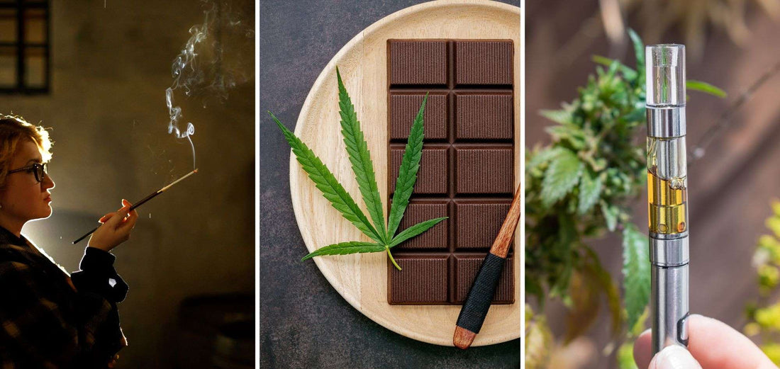 Eating, vaping, smoking. What's the difference? - PhenomWell CBD Store