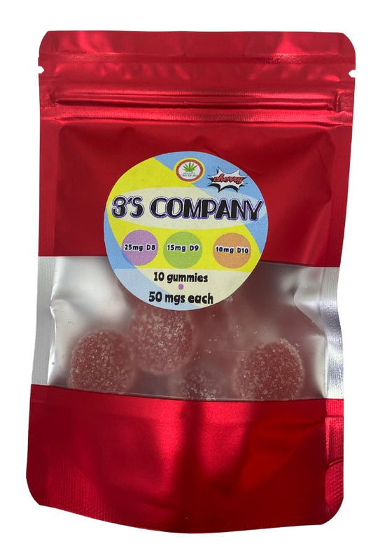 3's Company - 10 pack - PhenomWell CBD Store