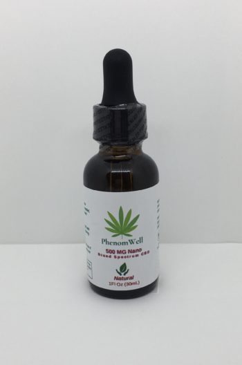 PhenomWell 500mg Broad Spectrum Natural - PhenomWell CBD Store