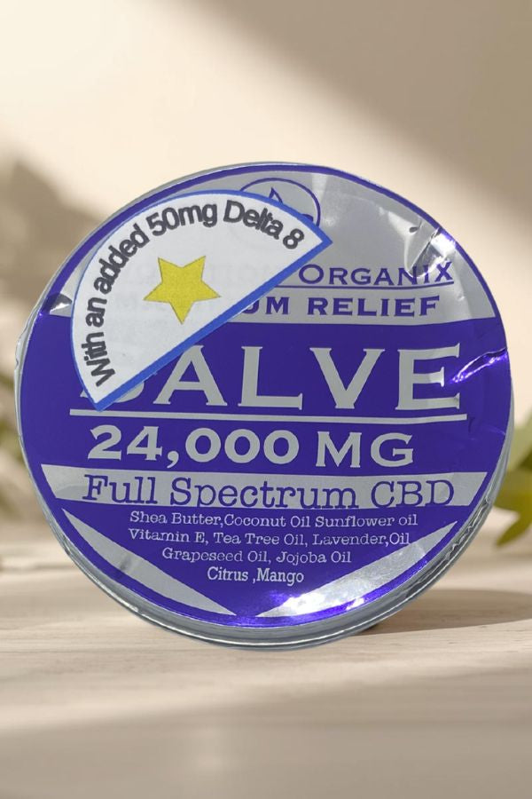 Maximum Relief Salve (24,000mg CBD + 50mg THC)