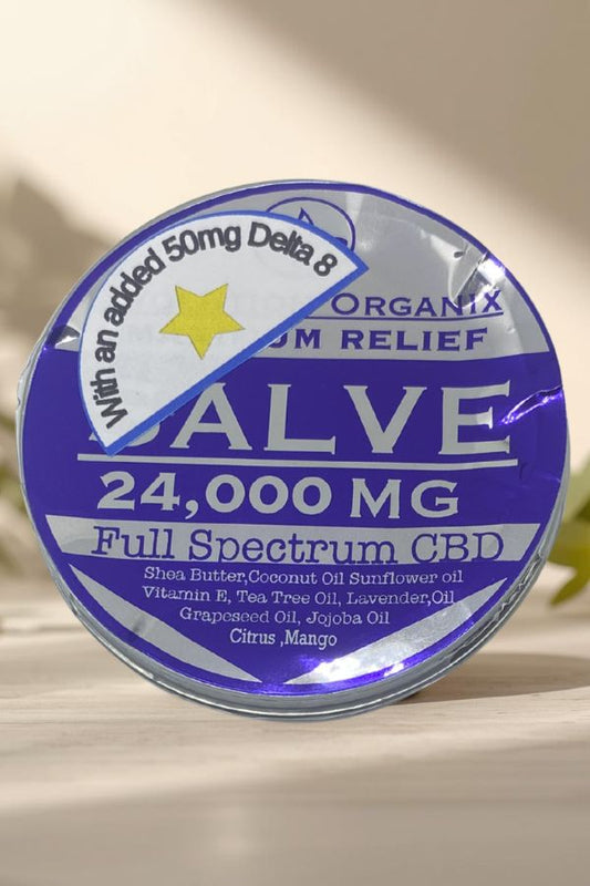Maximum Relief Salve (24,000mg CBD + 50mg THC)