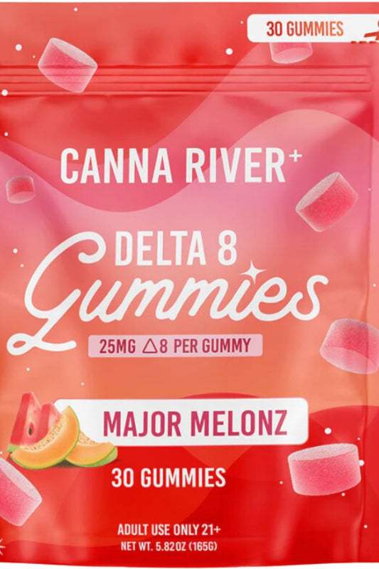 Canna River Delta 8 Gummies - 25mg - PhenomWell CBD Store