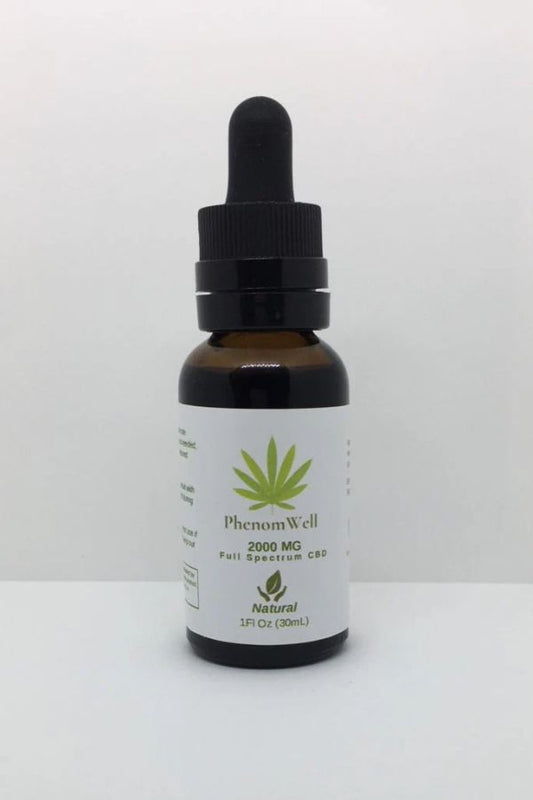 PhenomWell 2000mg Natural Full Spectrum Nano
